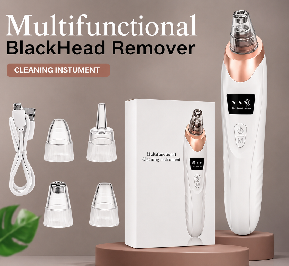✨ Deep Pore Vacuum Blackhead Remover